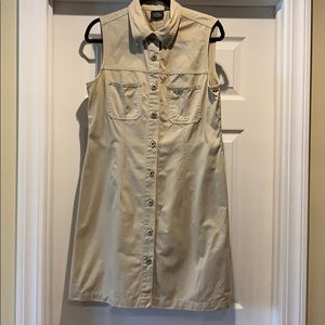 Sonoma cotton button front dress